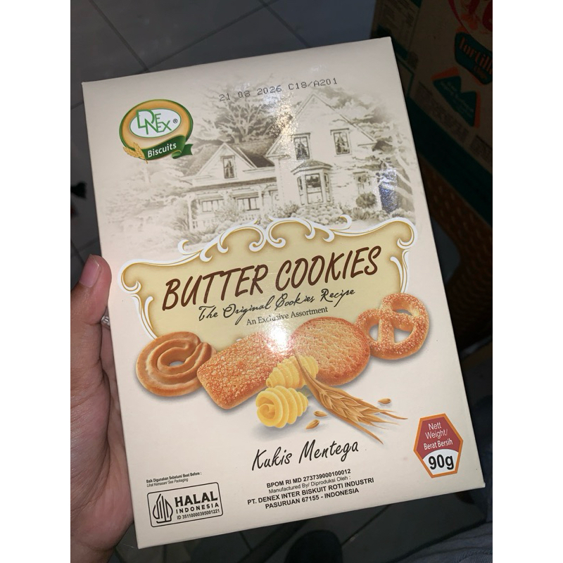 

DENEX - Butter Cookies / Kukis Mentega / Biscuits Gurih