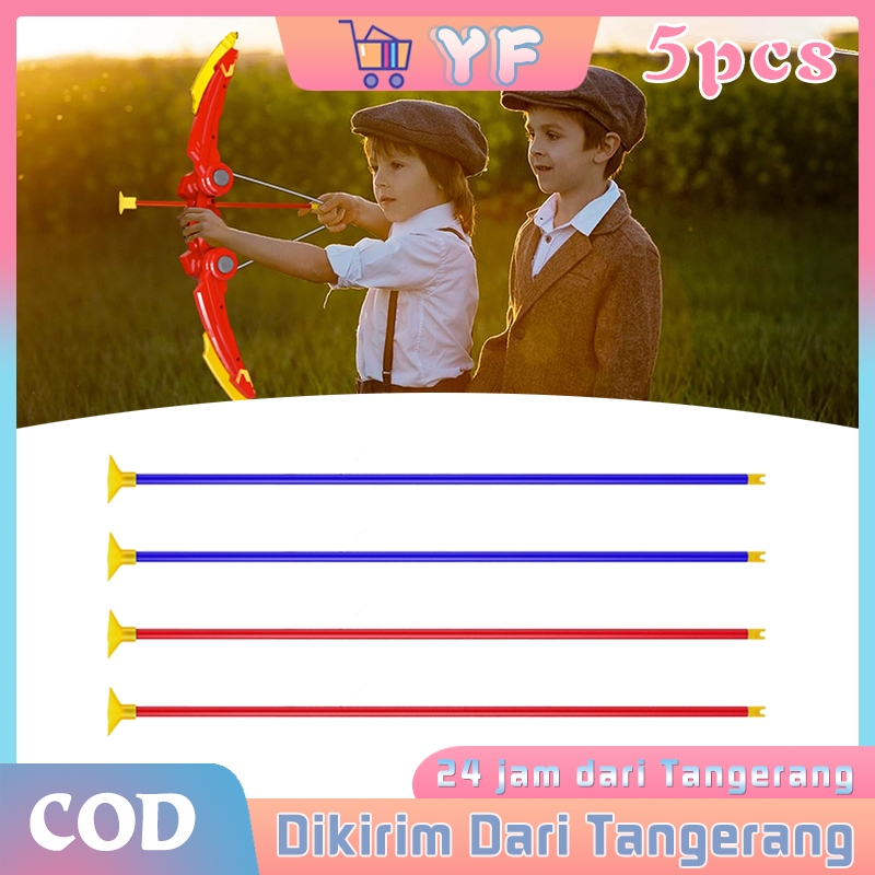 5pcs Sucker Panah / Anak Panah Karet Anak / Panah Pengisap Adsorpsi Kuat