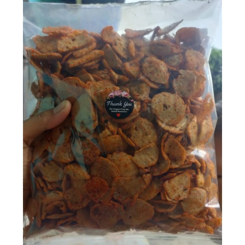 

Basreng Pipih Daun Jeruk Purut uk. 1000gram