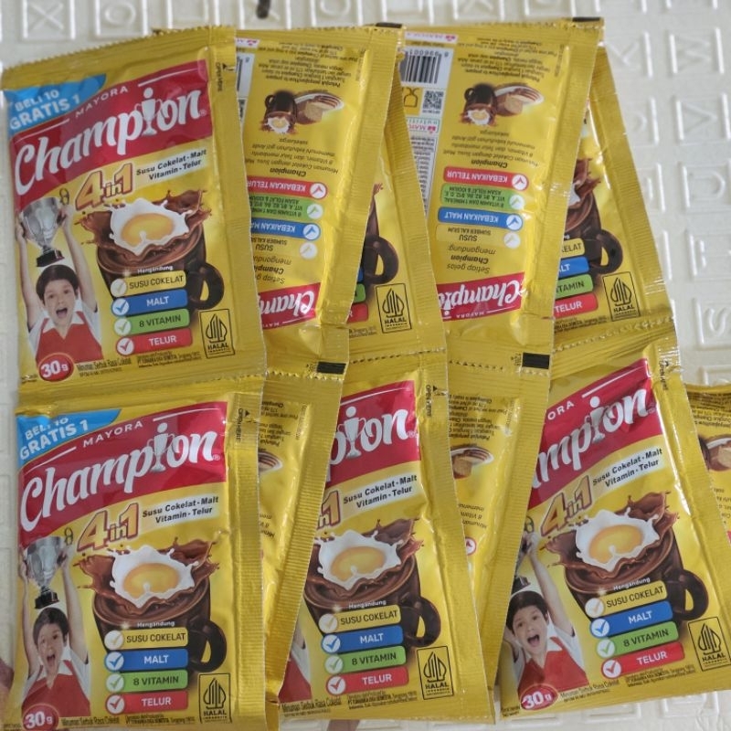 

TERMURAH Energen Champion / Susu Champion 4in1