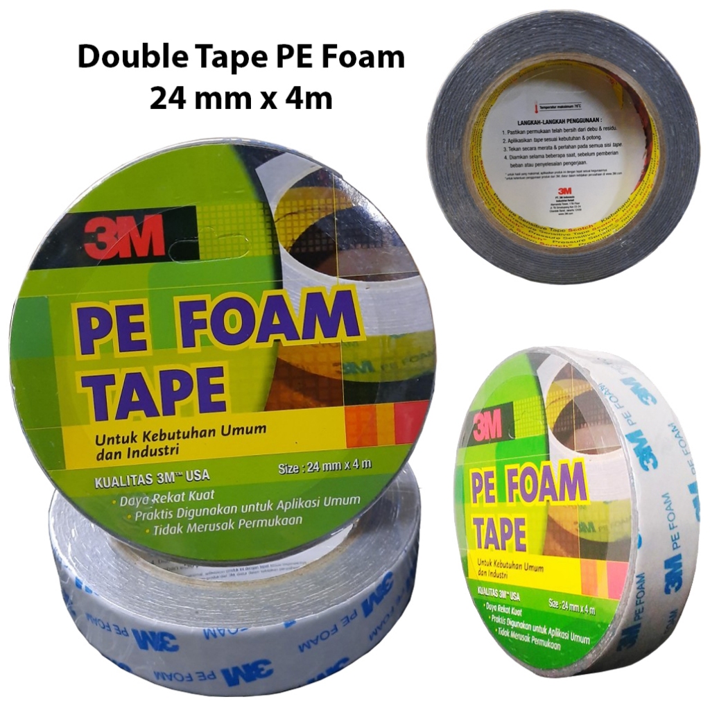 

Double Tape PE Foam 24mm × 4m ORIGINAL