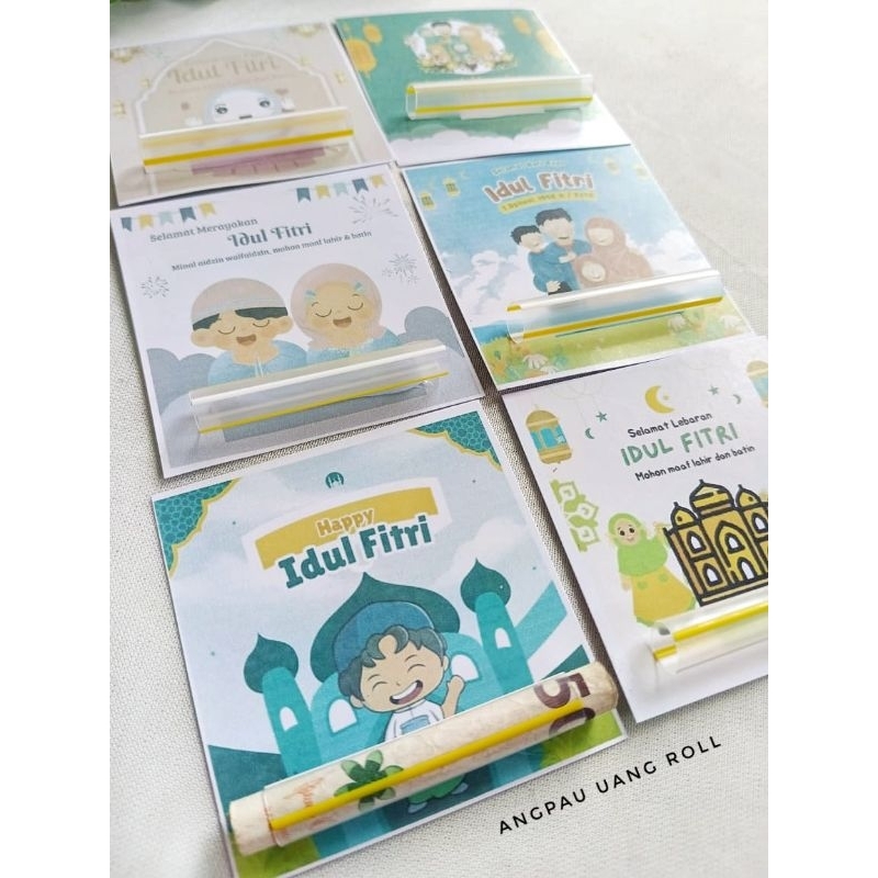 

Angpau Uang Roll Lebaran