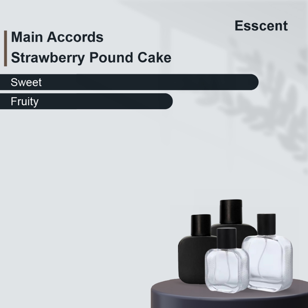 STRAWBERRY POUND CAKE - Esscent Perfume - Parfum 30ml & 50ml