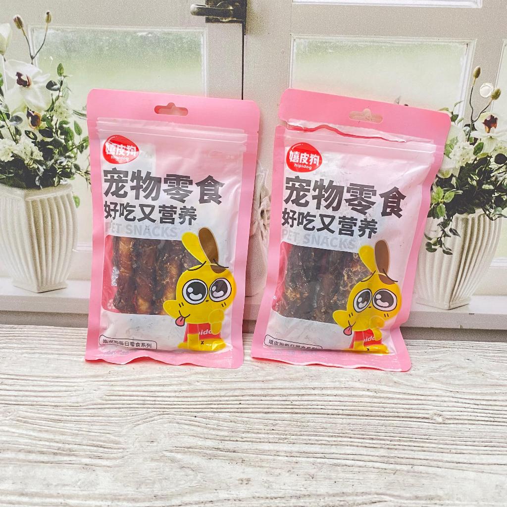 Snack Anjing Chicken Stick Hipidog Makanan Favorit Anjing / Cemilan Dog Puppy Chicken Stik Best Qual