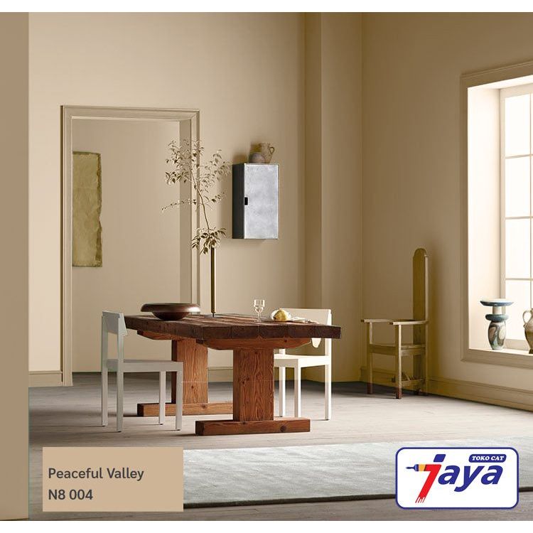 Cat tembok Interior Exterior Avian Peaceful Valley N8 004 / Coklat Aesthetic