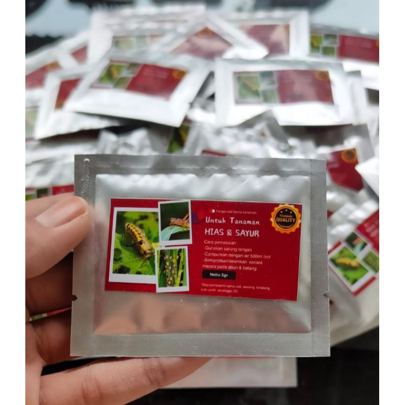 Obat pembasmi hama ulat, hama tanaman hias dan hama tanaman sayur
