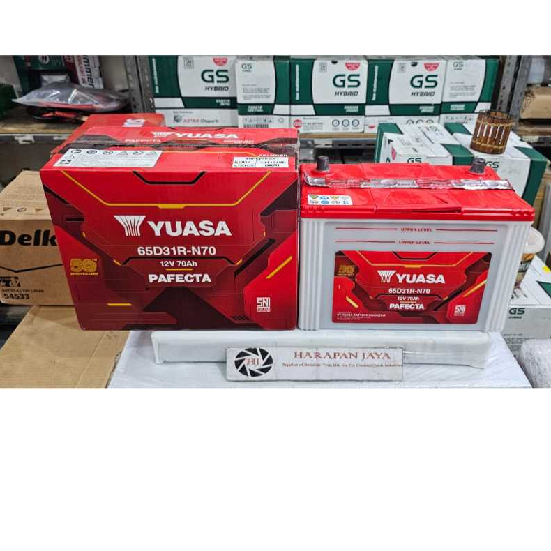 AKI MOBIL YUASA PAFECTA N70 / 65D31R (70AH) BASAH