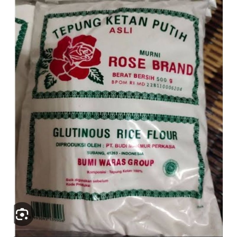 

TEPUNG PULUT ROSE BRAND 500gr