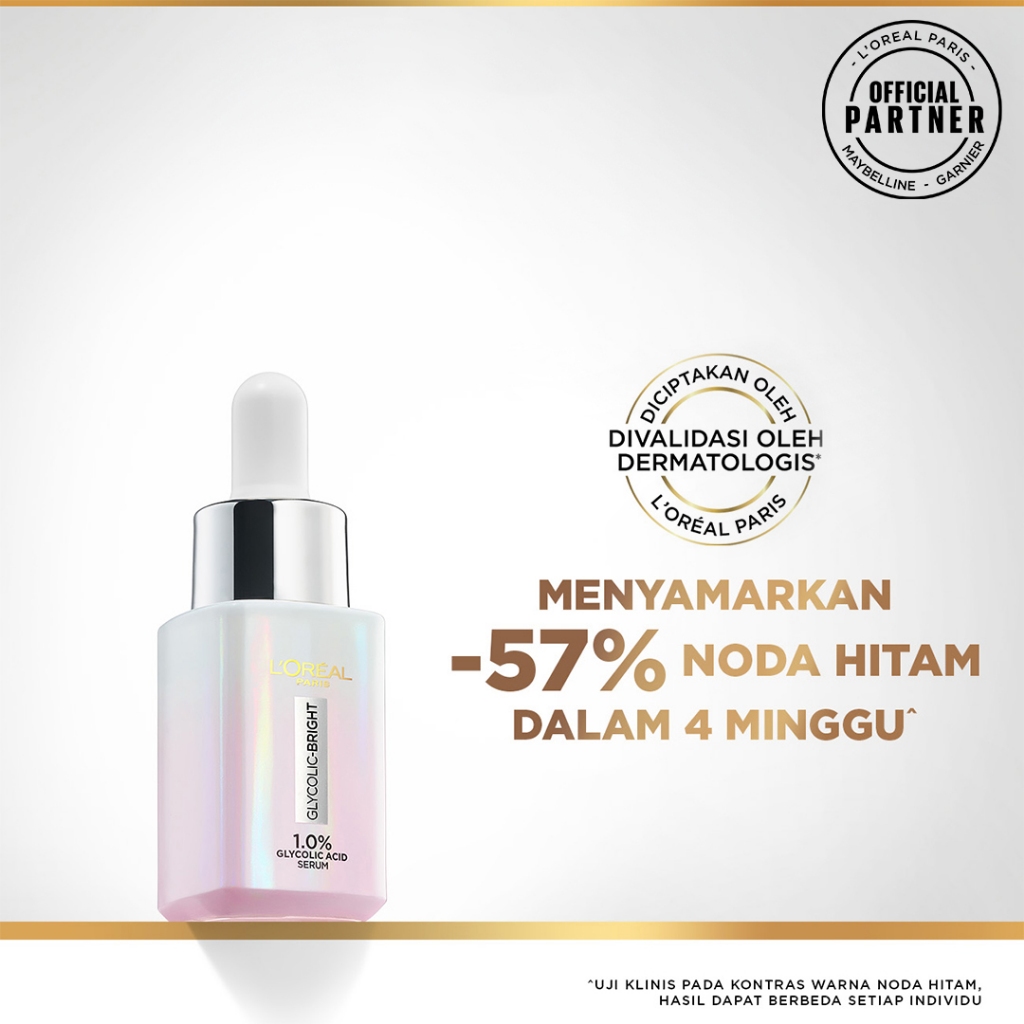 LOREAL Glycolic Bright Instant Glowing Face Serum 15ML