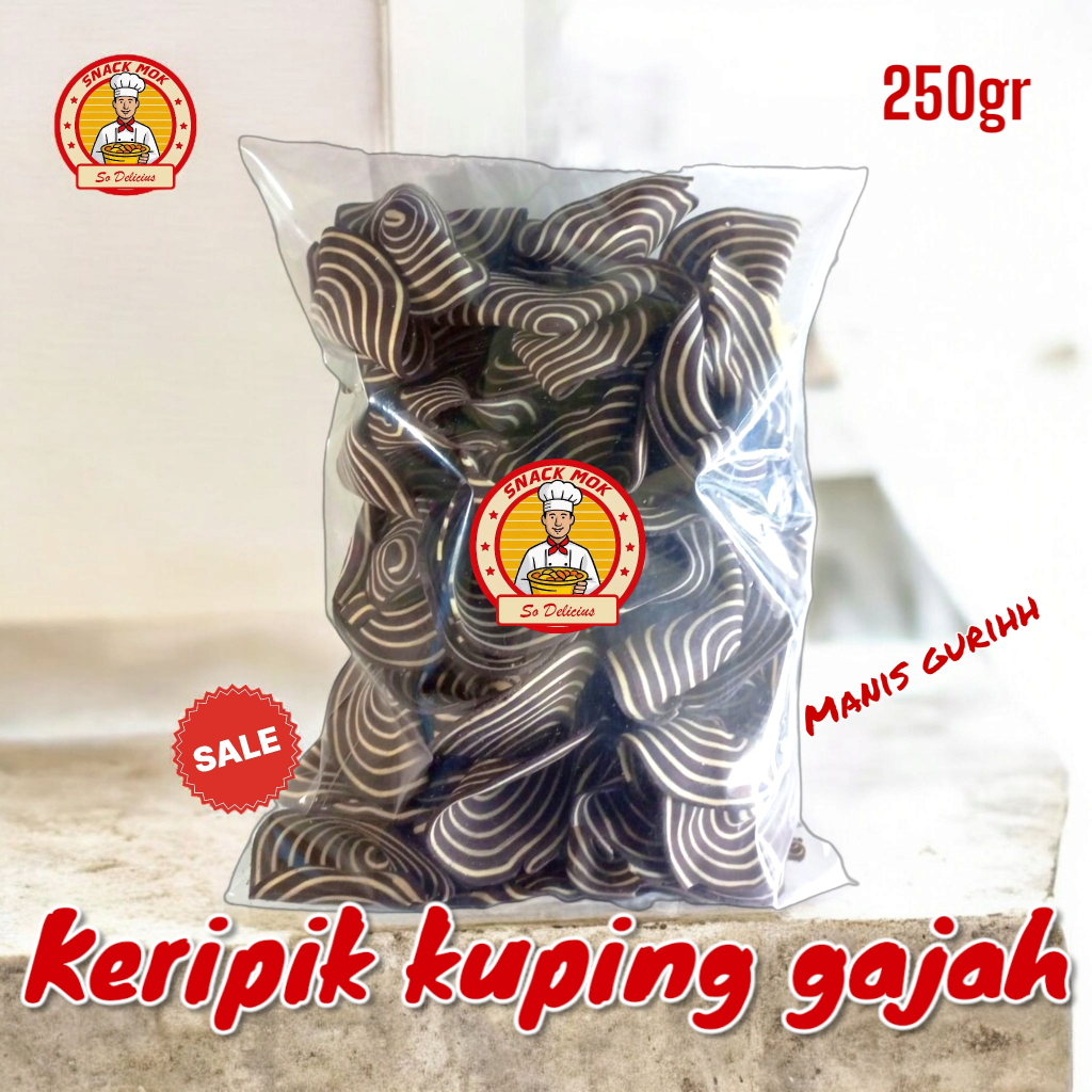 

KERIPIK KUPING GAJAH 250 GRAM