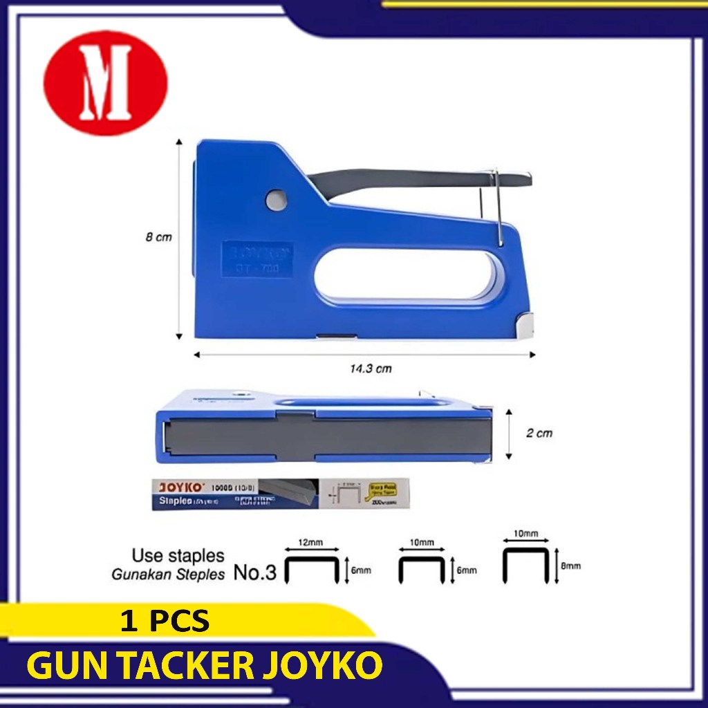

Gun Tacker Joyko GT-700 / Stapler Tembak / Necis Tembak