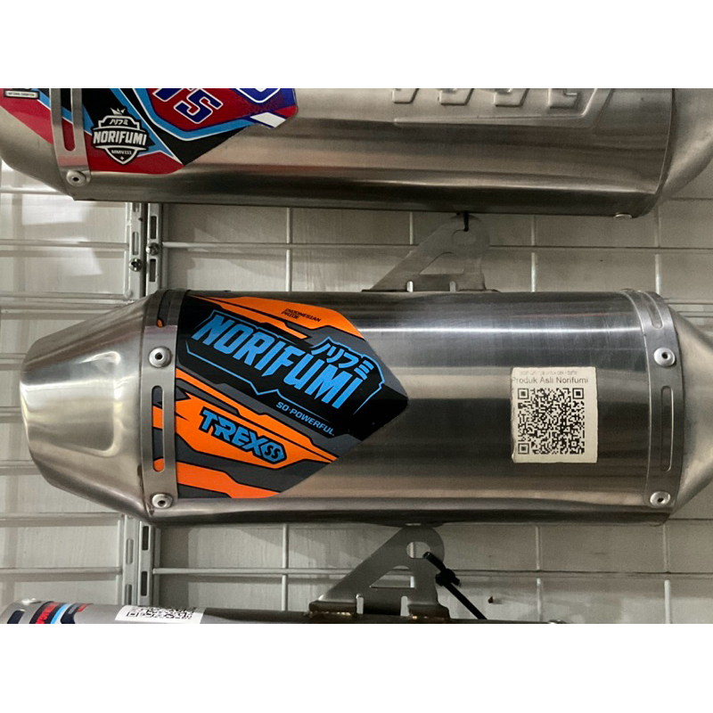 KNALPOT NORIFUMI TREX STANDART KLX150 CRF 150L WR155 ORIGINAL NORIFUMI