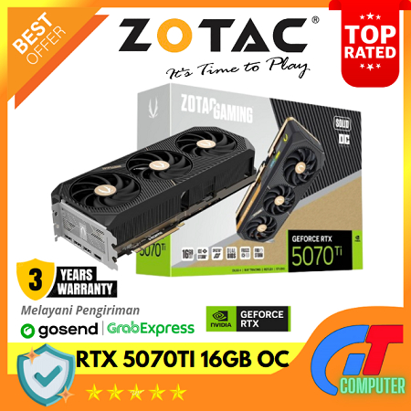 ZOTAC GAMING  RTX 5070 Ti 16GB SOLID OC GDDR7