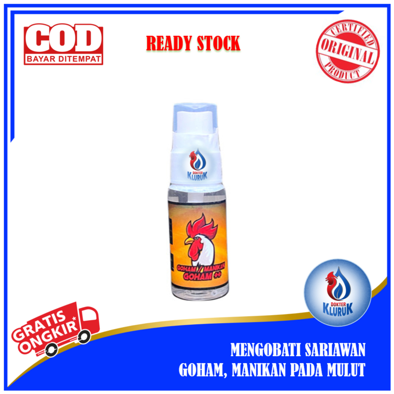 Goham ++ Obat Ayam Manikan Sariawan