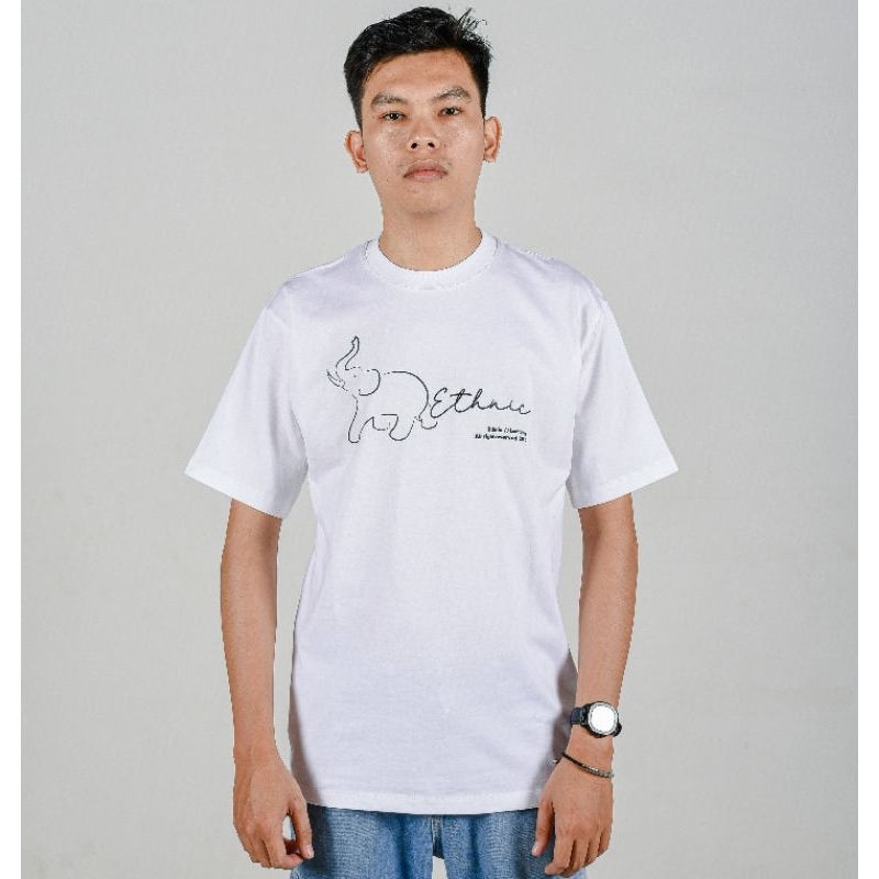 Lampung Elephant - Kaos Lampung - Ethnic Lampung Official - Aksara Lampung - Baju Tentang Lampung - 