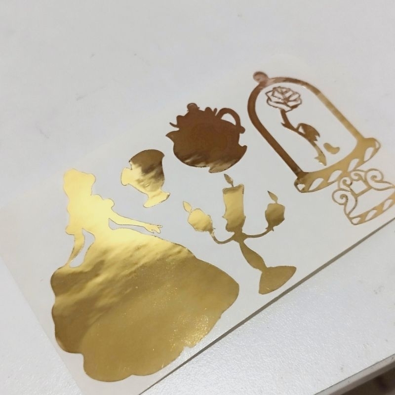 

stiker beauty and the beast