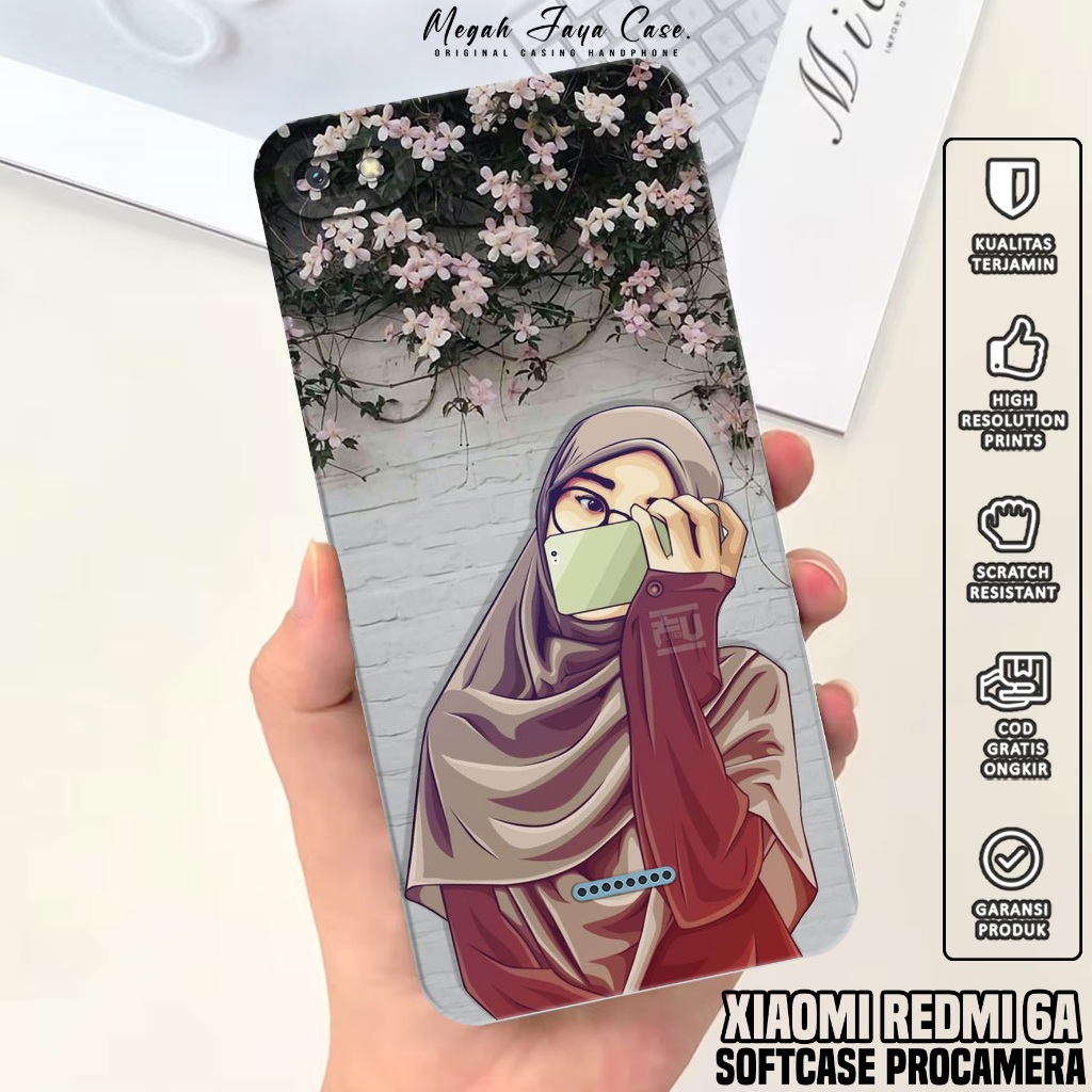 Case Hp Xiaomi Redmi 6A - Softcase Xiaomi Redmi 6A Motif HJB - Casing Hp Xiaomi Redmi 6A - Silikon H