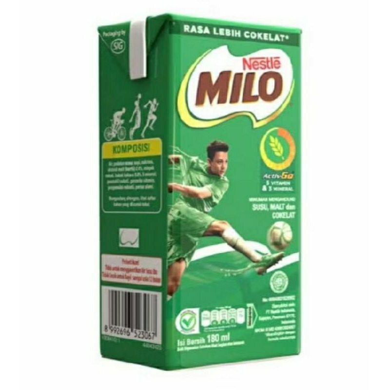 

MILO ACTIVE GO UHT COKLAT 180 ML