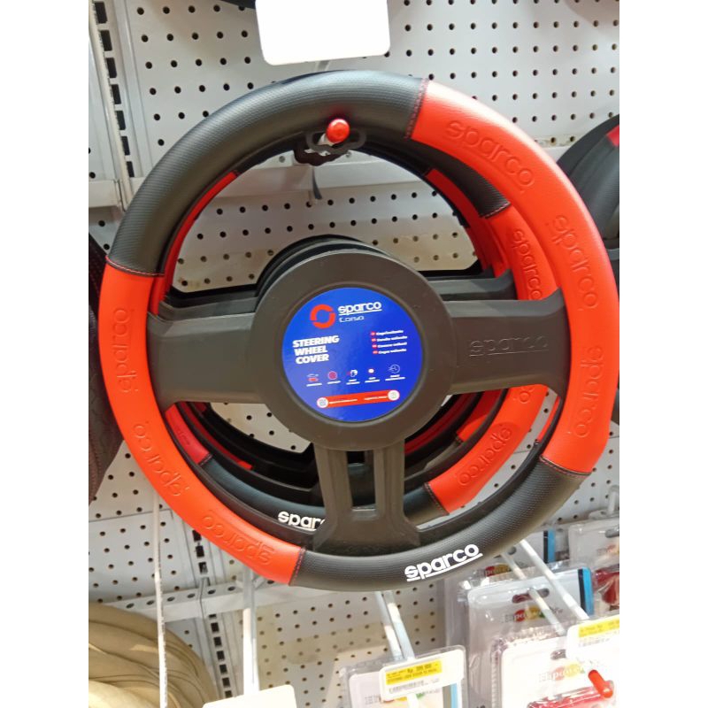 Sarung Stir Mobil Pvc - Sparco