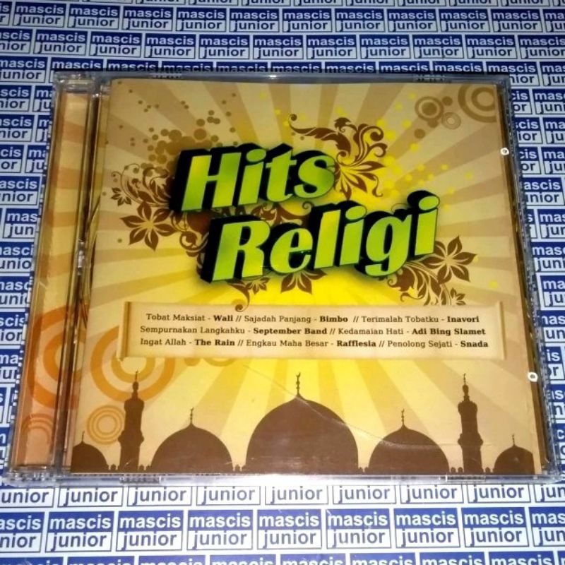 CD Hits Religi - Wali September Band Adi Bing Slamet The Rain Inarovi Rafflesia Gemala Checyl Sam Bi
