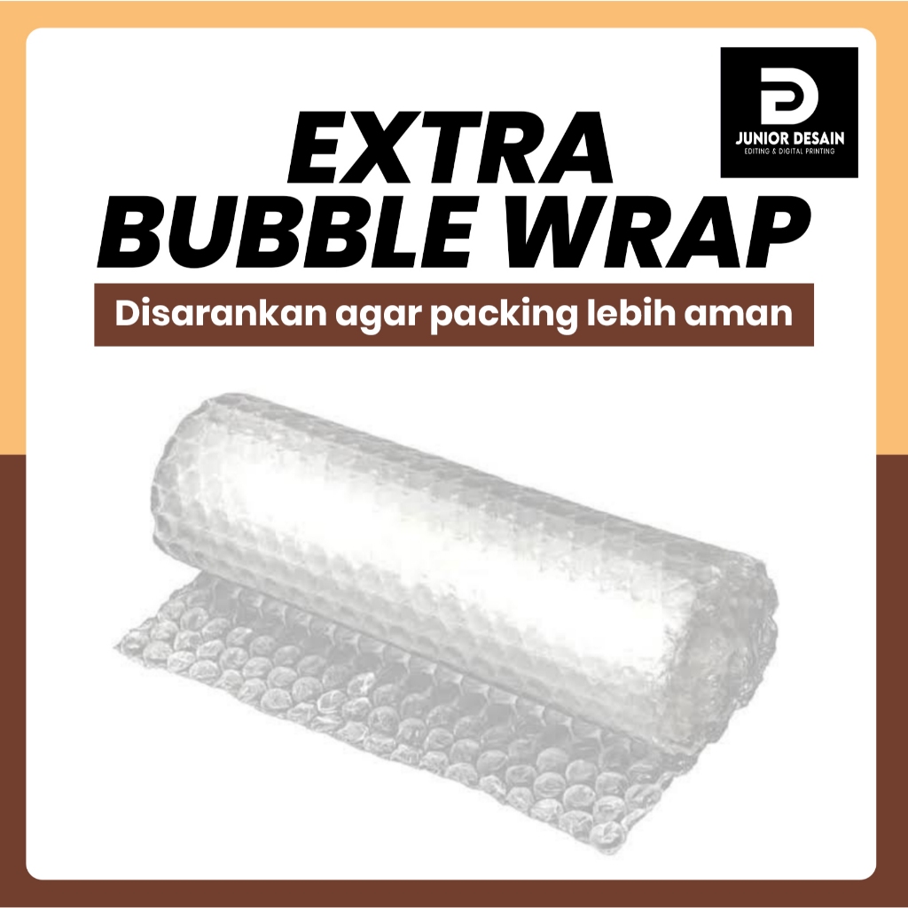 

Packing Tambahan Bubble Wrap Plastik Fragile Anti Pecah Untuk Keamanan Pesanan