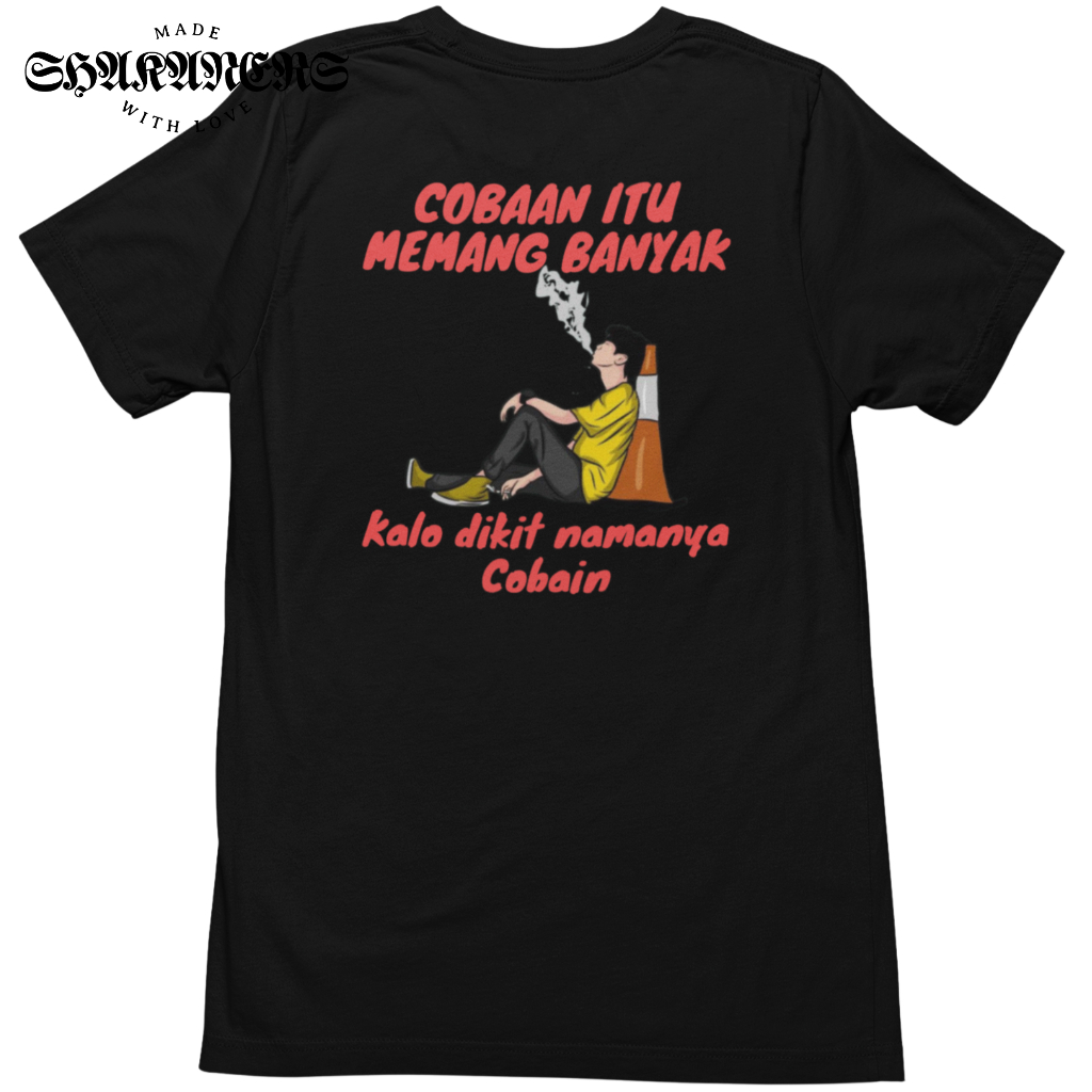 SHAKANERS | KAOS TSHIRT BAJU PRIA KAOS KATA KATA KEREN KAOS HITAM KAOS KATUN 24S BAJU KATA KATA
