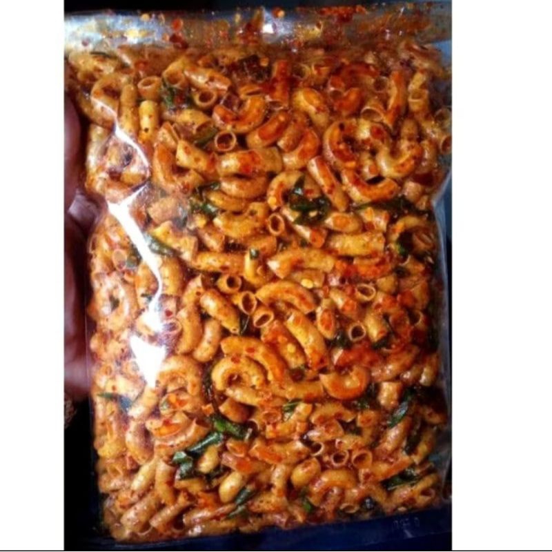 

Makaroni Bantat extra pedas daun jeruk 1kg