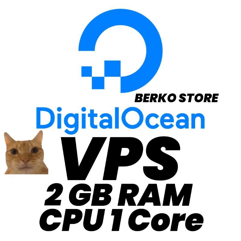 VPS/RDP DIGITAL OCEAN 2GB RAM CPU 1 CORE