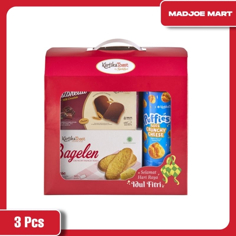

Hampers Lebaran Kartika Toast Hampers Kue Kering Isi 3 Pcs - Paket Hampers Lebaran