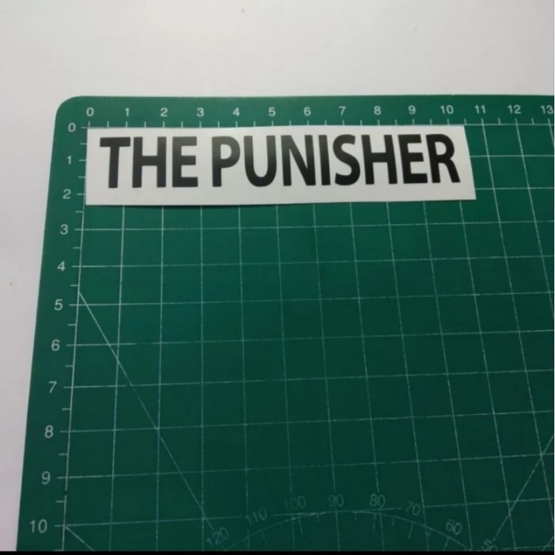 

stiker cutting the punisher