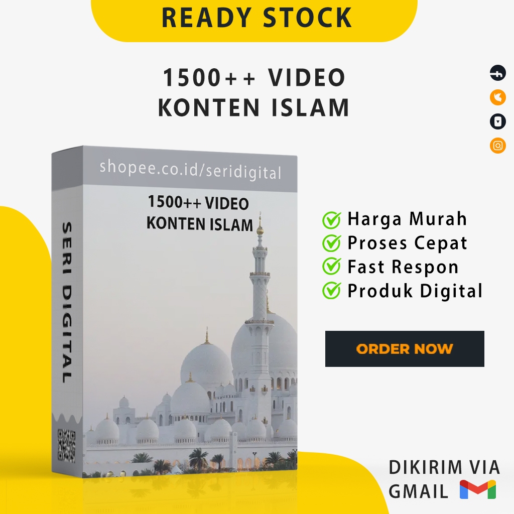 1500++ VIDEO KONTEN ISLAMI - Video Konten Viral No Watermark Siap Upload