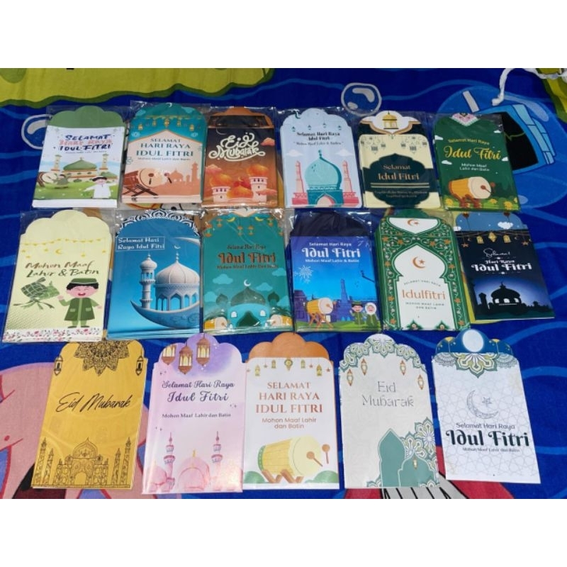 

Amplop Lebaran Motif Muslim isi 5pack/50lembar