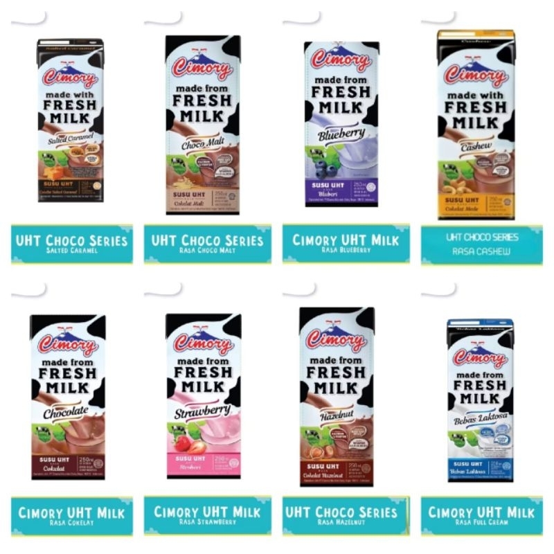

Cimory Fresh Milk Susu UHT 1 box isi 24 pcs @250 ml
