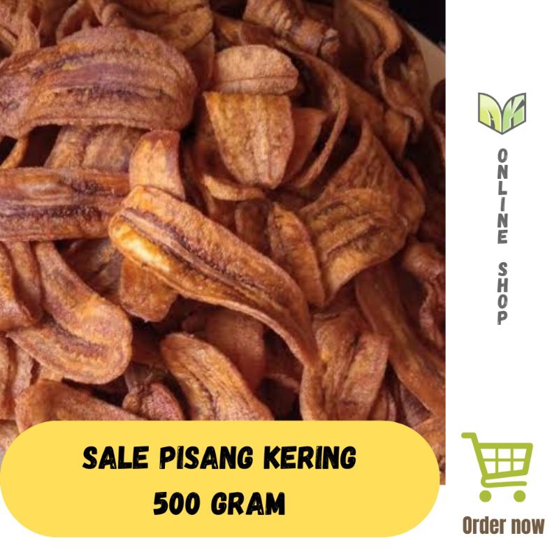 

Sale Pisang Kering 500 gram