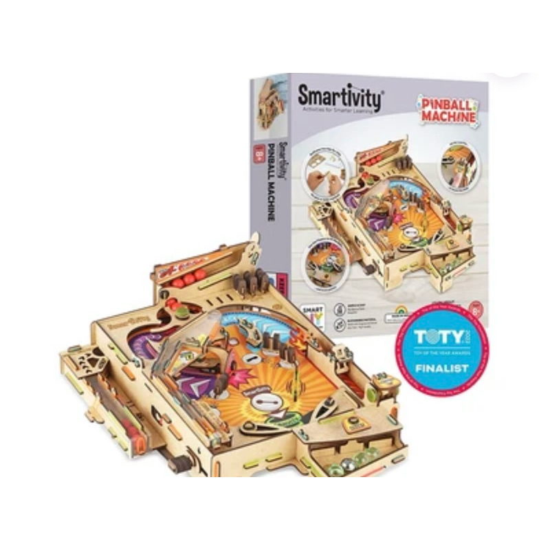 Smartivity Pinball Machine - Cokelat