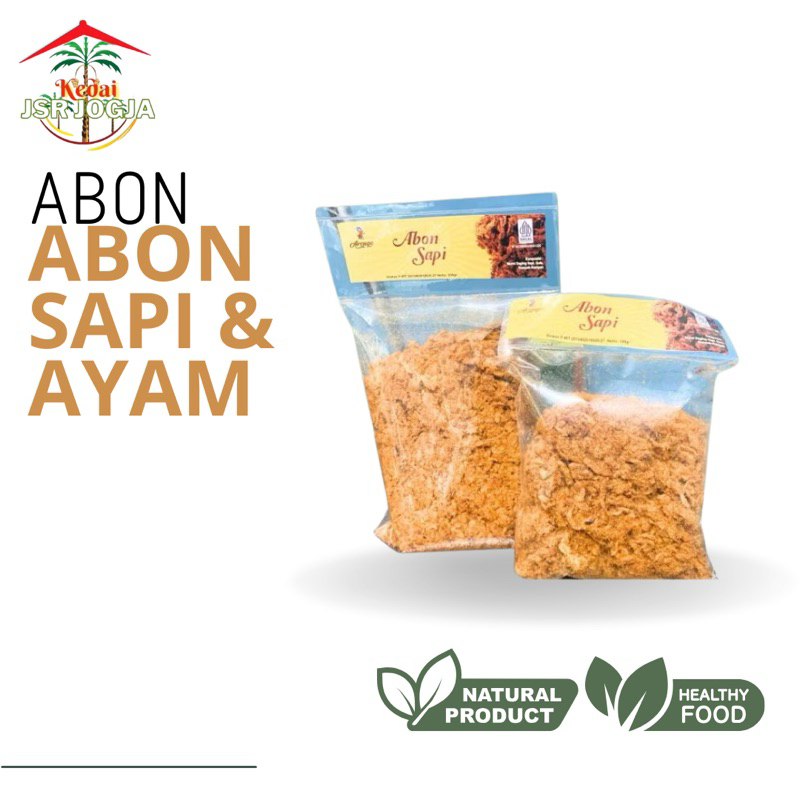 

Abon Sapi dan Abon Ayam