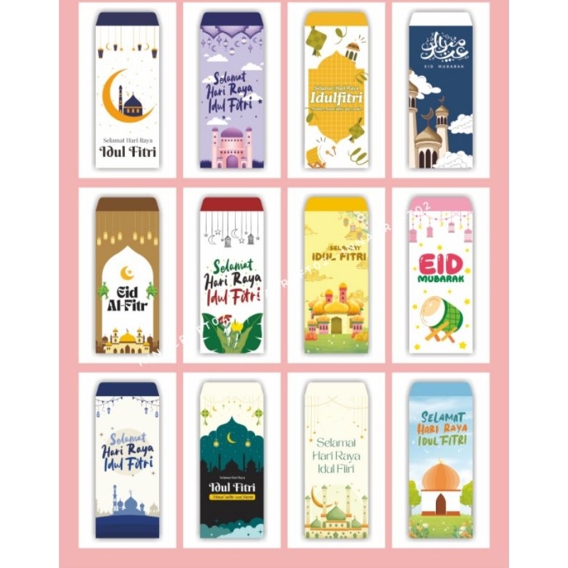 

Amplop Lebaran Motif Shabic Non Kartun