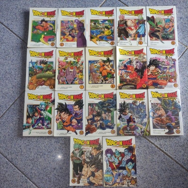 Komik Dragon Ball Super 1-17 Dragonball set