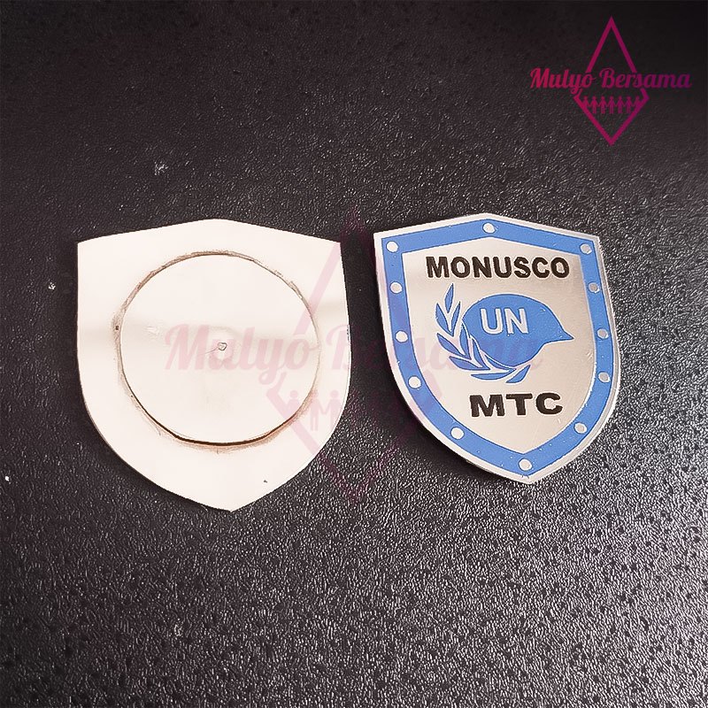 Pin Bros Monusco UN MTC Pin Monusco MTC - Mulyo Bersama