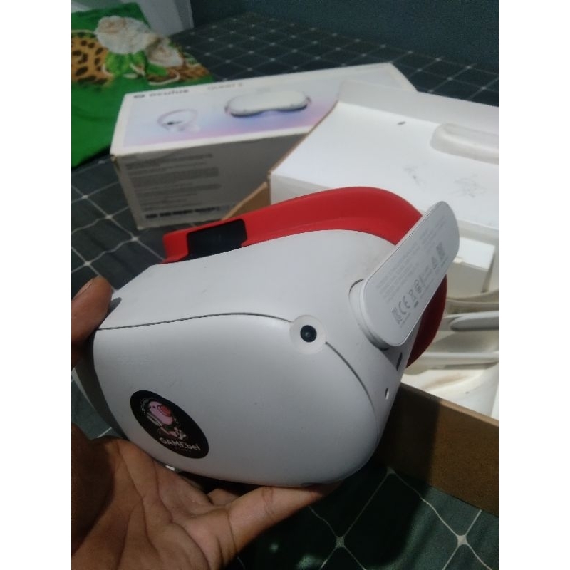 vr oculus quest 2 64gb + bobovr + cable link