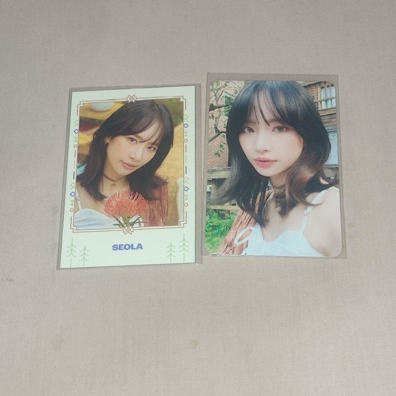 (SET) PHOTOCARD POLAROID SEOLA WJSN SEASON GREETING 2022