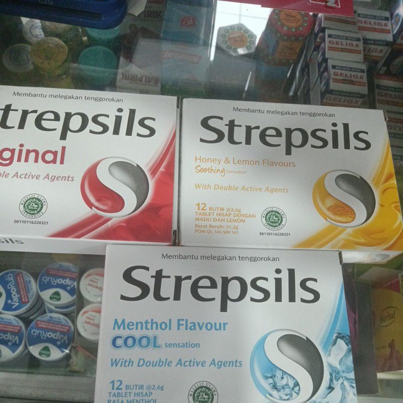 

Strepsils original, cool ,honey&Lemon