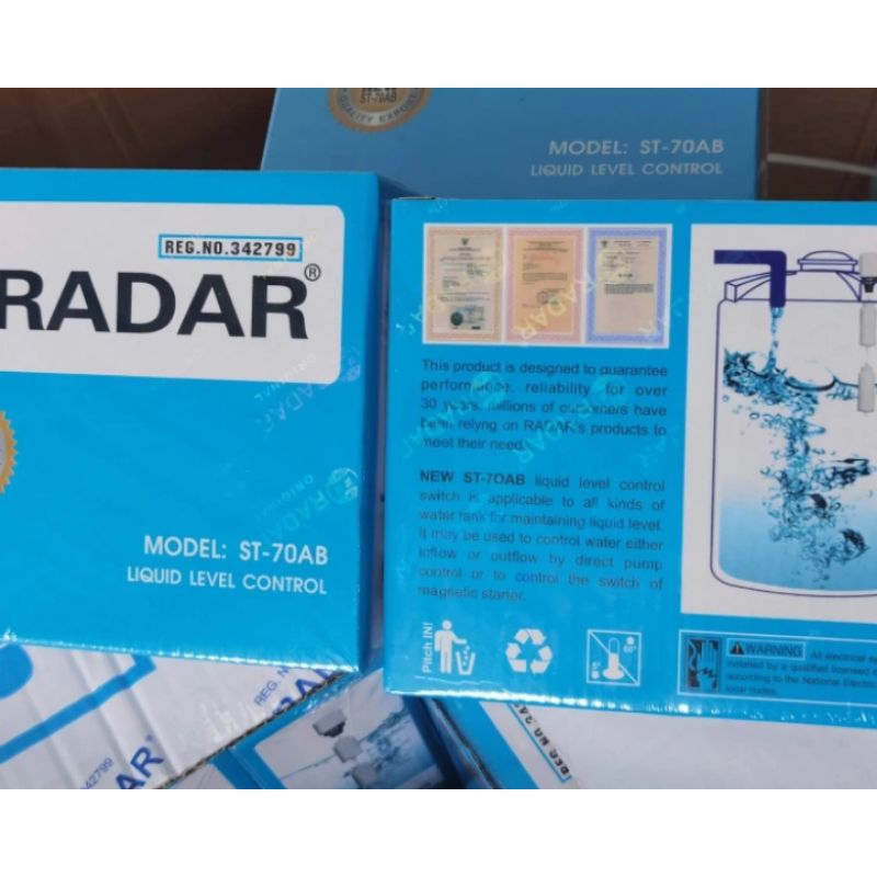RADAR  Original PelampungToren Air Otomatis  Tandon