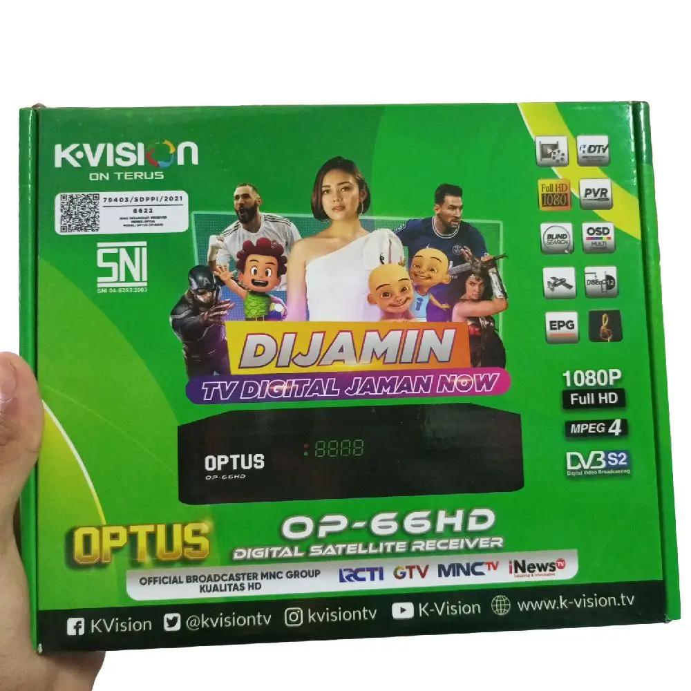 Receiver Optus OP-66HD Satelit TV Digital