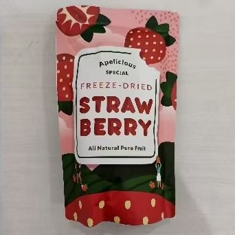 

APELICIOUS Freeze Dried Strawberry - Keripik Buah Strawberry Kering