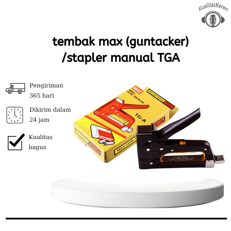 

TG-A Staples Tembak Gun Tacker T3-10MB Stapler Jok Staples Perekat Guntacker alat Stapler tembak