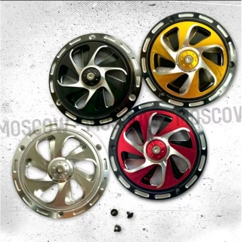 variasi spinner motor import, spinner variasi tutup radiator, tutup kipas motor