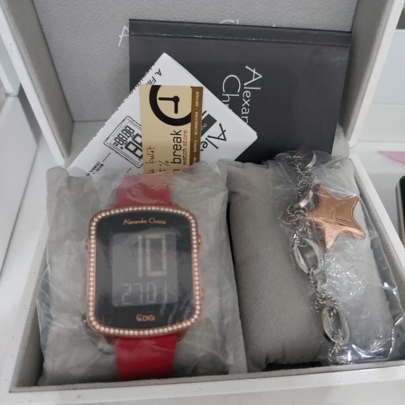 READY JAM TANGAN WANITA ALEXANDRE CHRISTIE AC9380 AC 9380 ORIGINAL KULIT