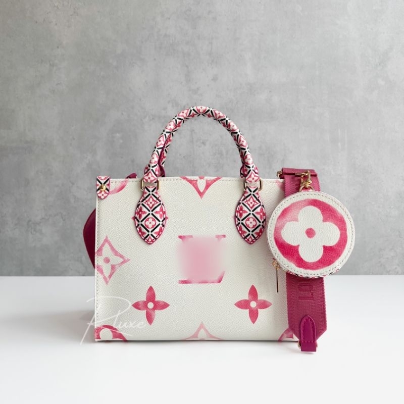 [Pre-Order] Tas Wanita RoyaleLuxe OnTheGo By The Pool Bag in Pink GHW