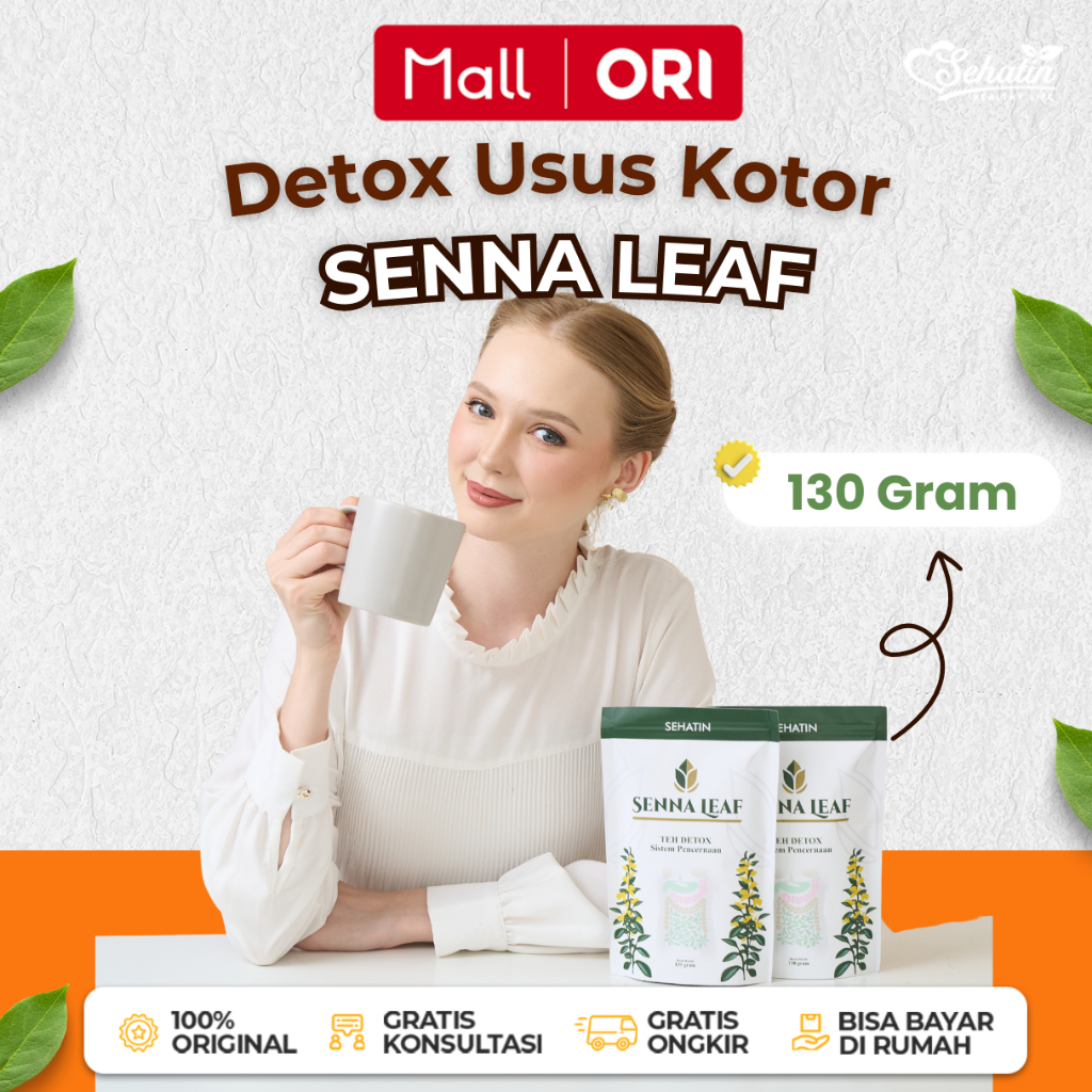 

Teh Senna Leaf 130gr - Detox Usus Kotor - Daun Senna Membersihkan Usus Sistem Pencernaan